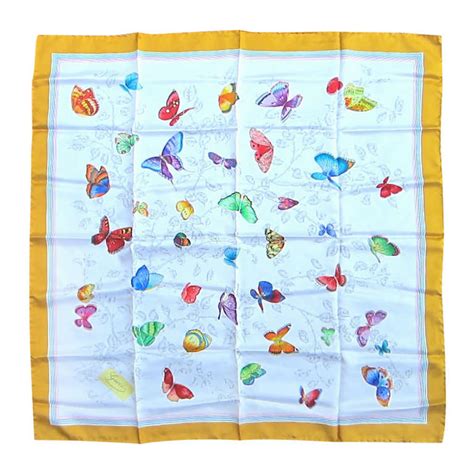 gucci butterfly scarf from china